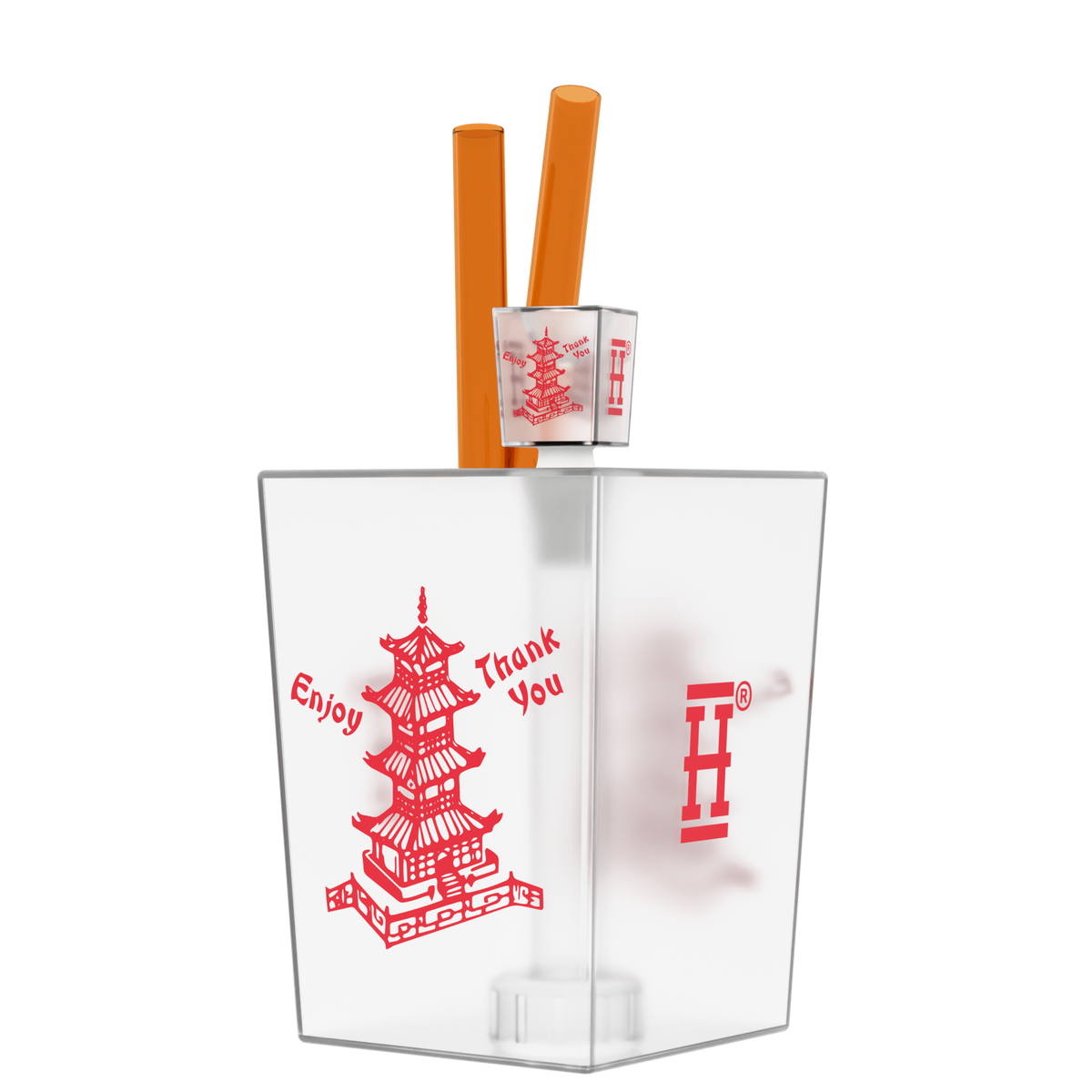 Chinese Takeout XL Bong - Discreet Smoker