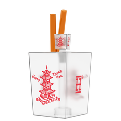 Chinese Takeout XL Bong