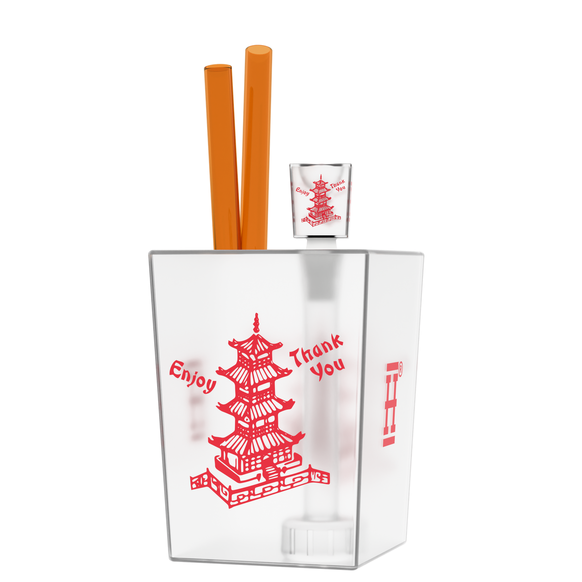 Chinese Takeout XL Bong - Discreet Smoker