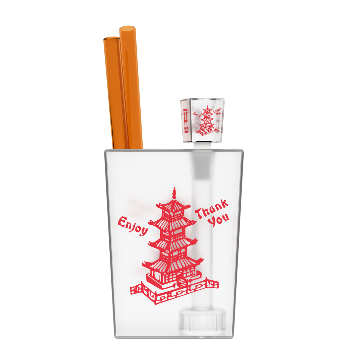 Chinese Takeout XL Bong - Discreet Smoker