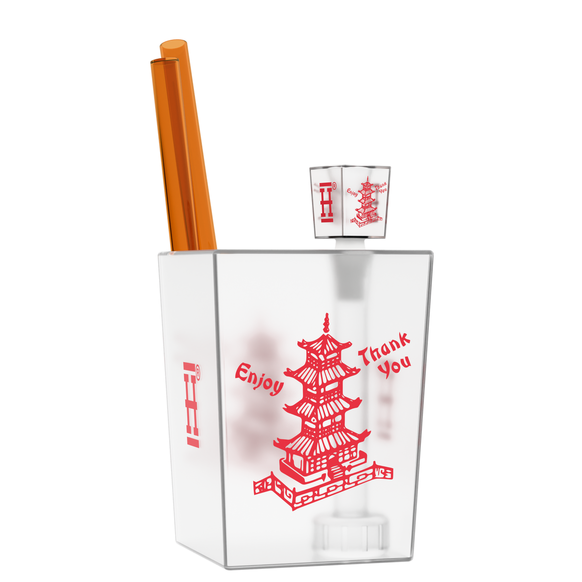 Chinese Takeout XL Bong - Discreet Smoker