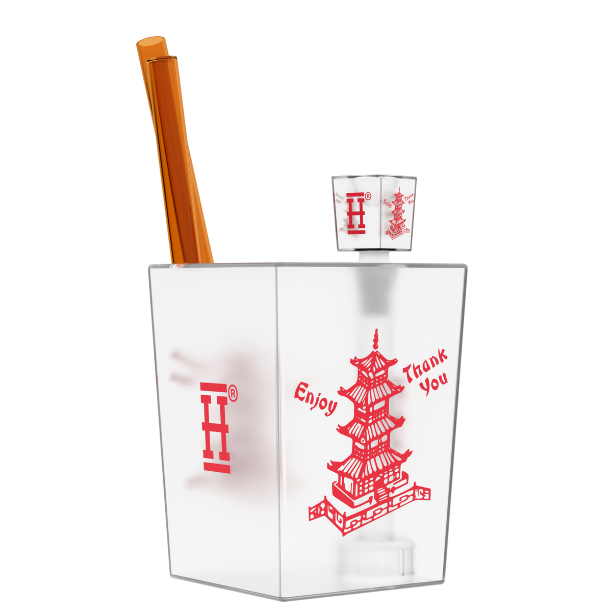 Chinese Takeout XL Bong - Discreet Smoker