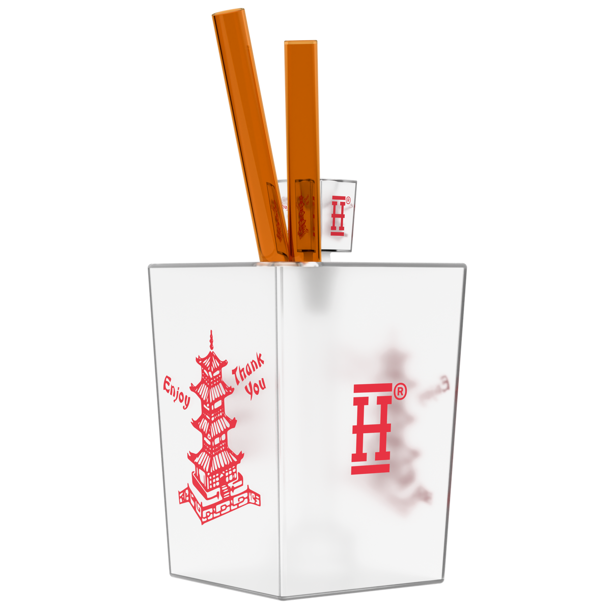 Chinese Takeout XL Bong - Discreet Smoker