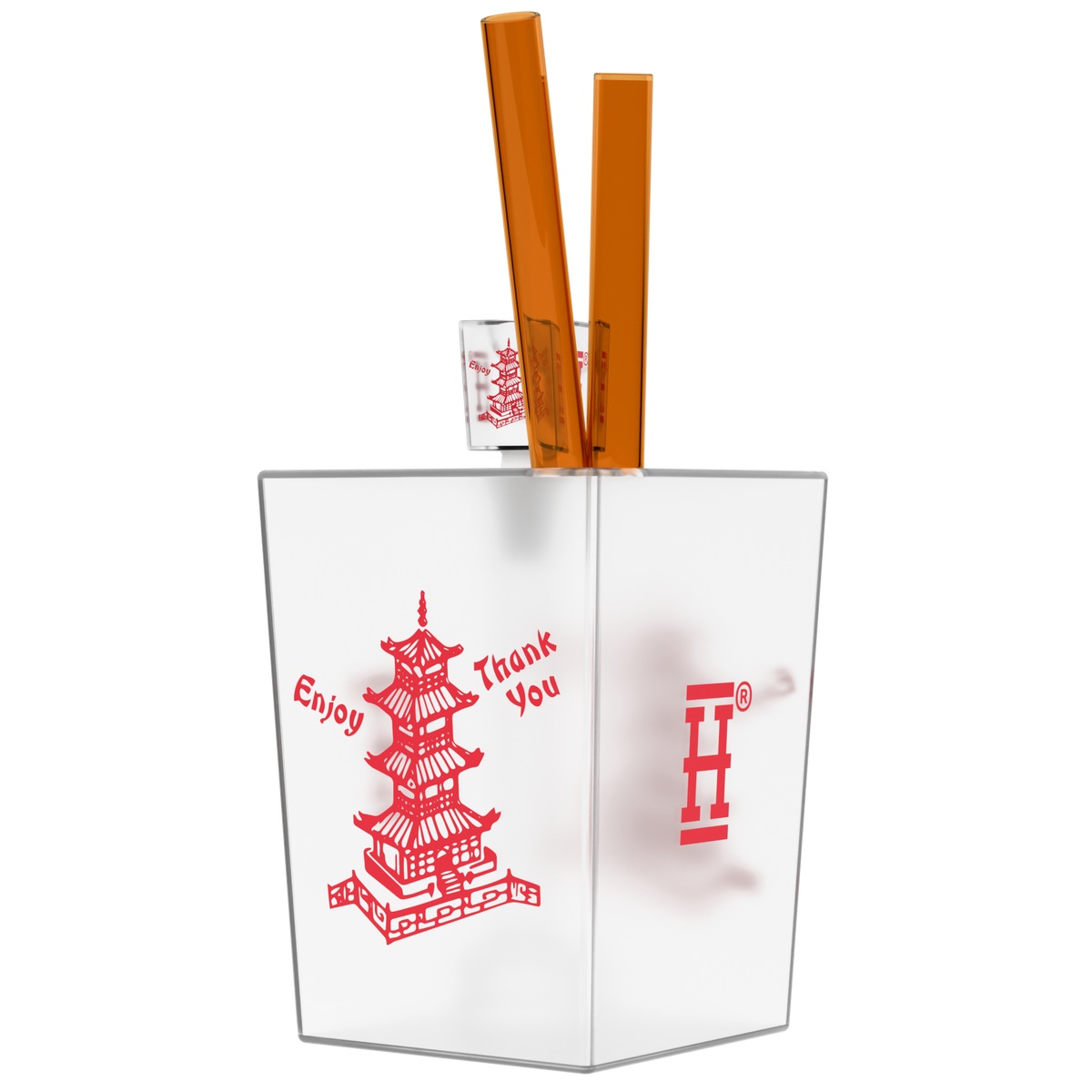 Chinese Takeout XL Bong - Discreet Smoker