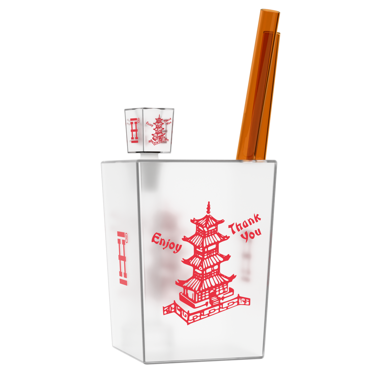 Chinese Takeout XL Bong - Discreet Smoker