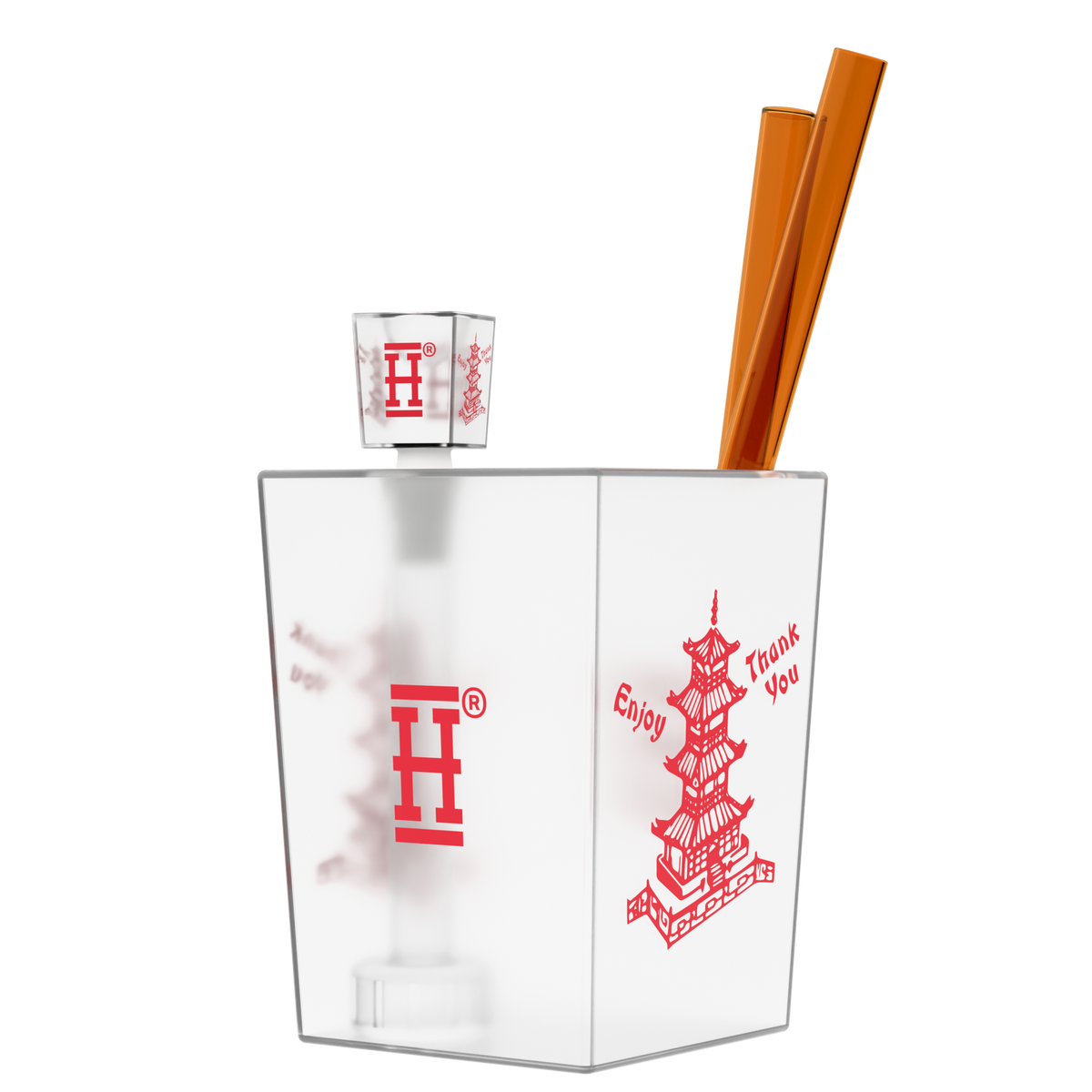 Chinese Takeout XL Bong - Discreet Smoker