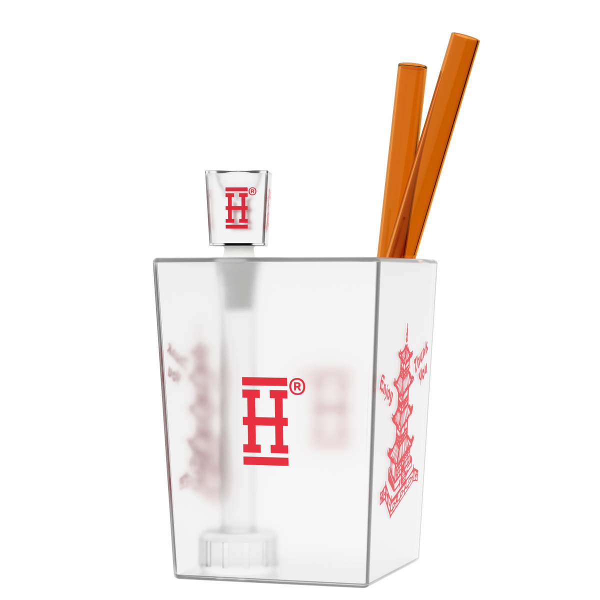 Chinese Takeout XL Bong - Discreet Smoker