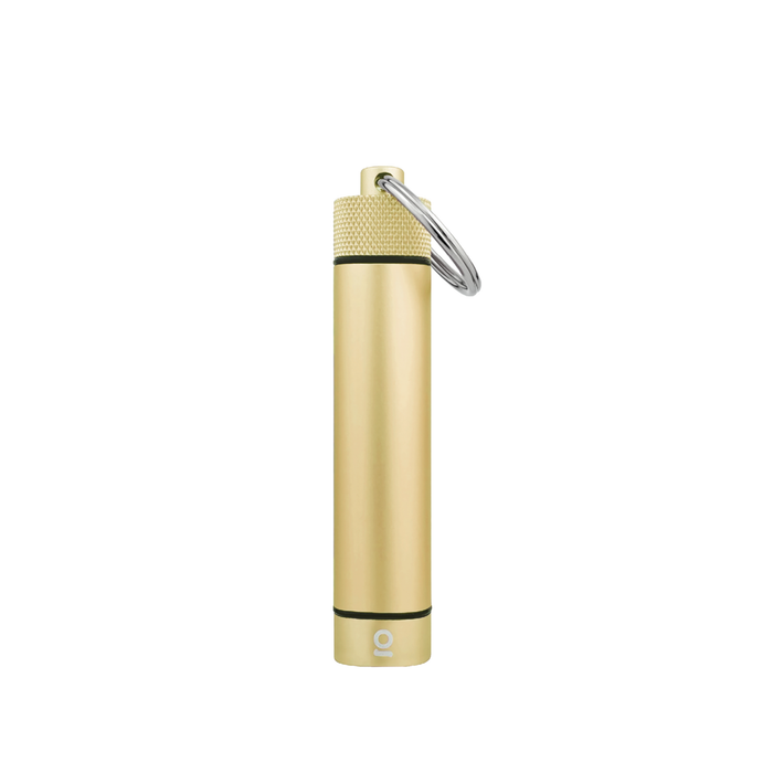 Ongrok Aluminum Storage Keychain, Gold