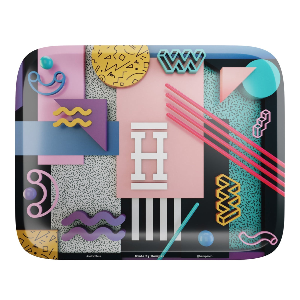HEMPER  - Party Rolling Tray - Discreet Smoker