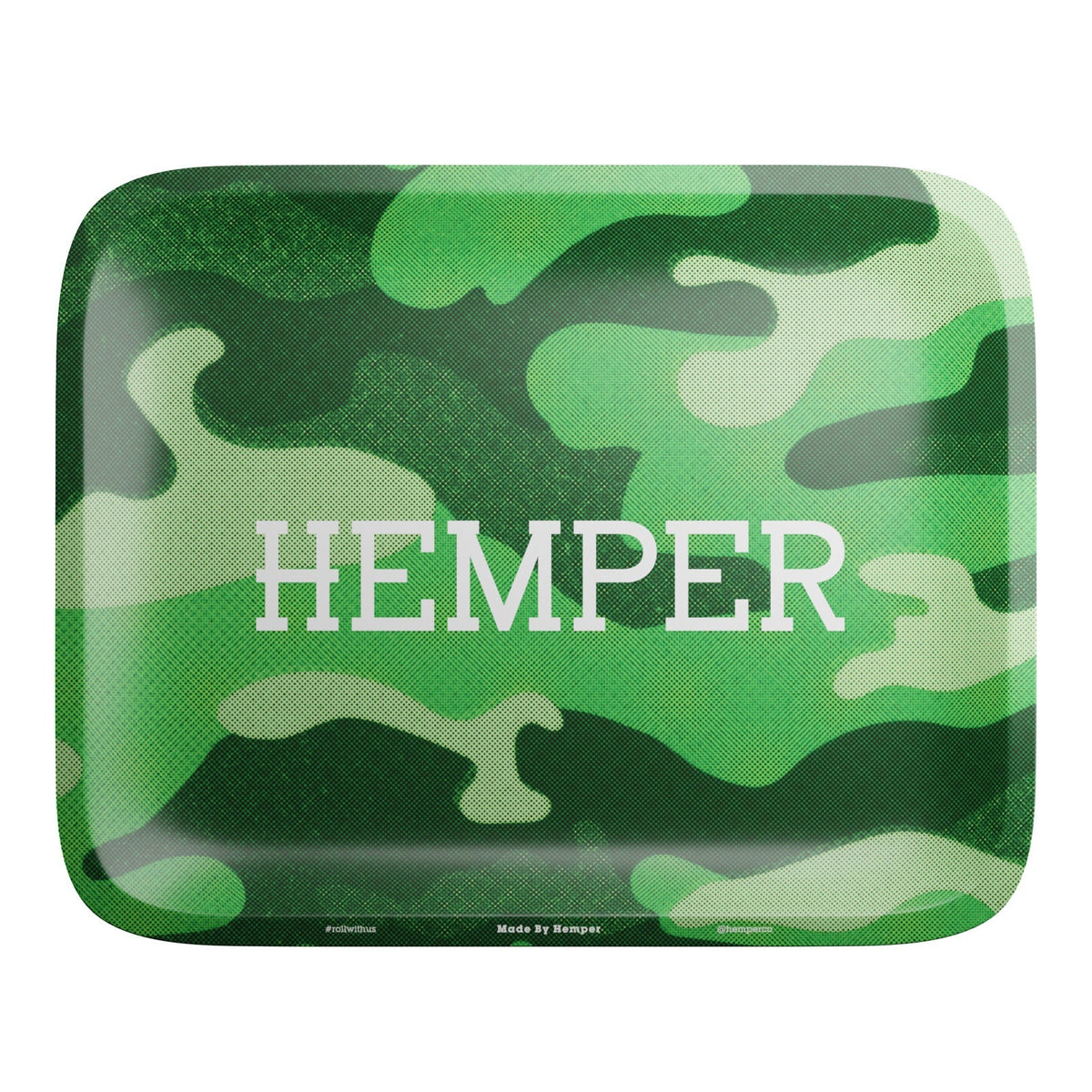 HEMPER - Camouflage Rolling Tray - Discreet Smoker