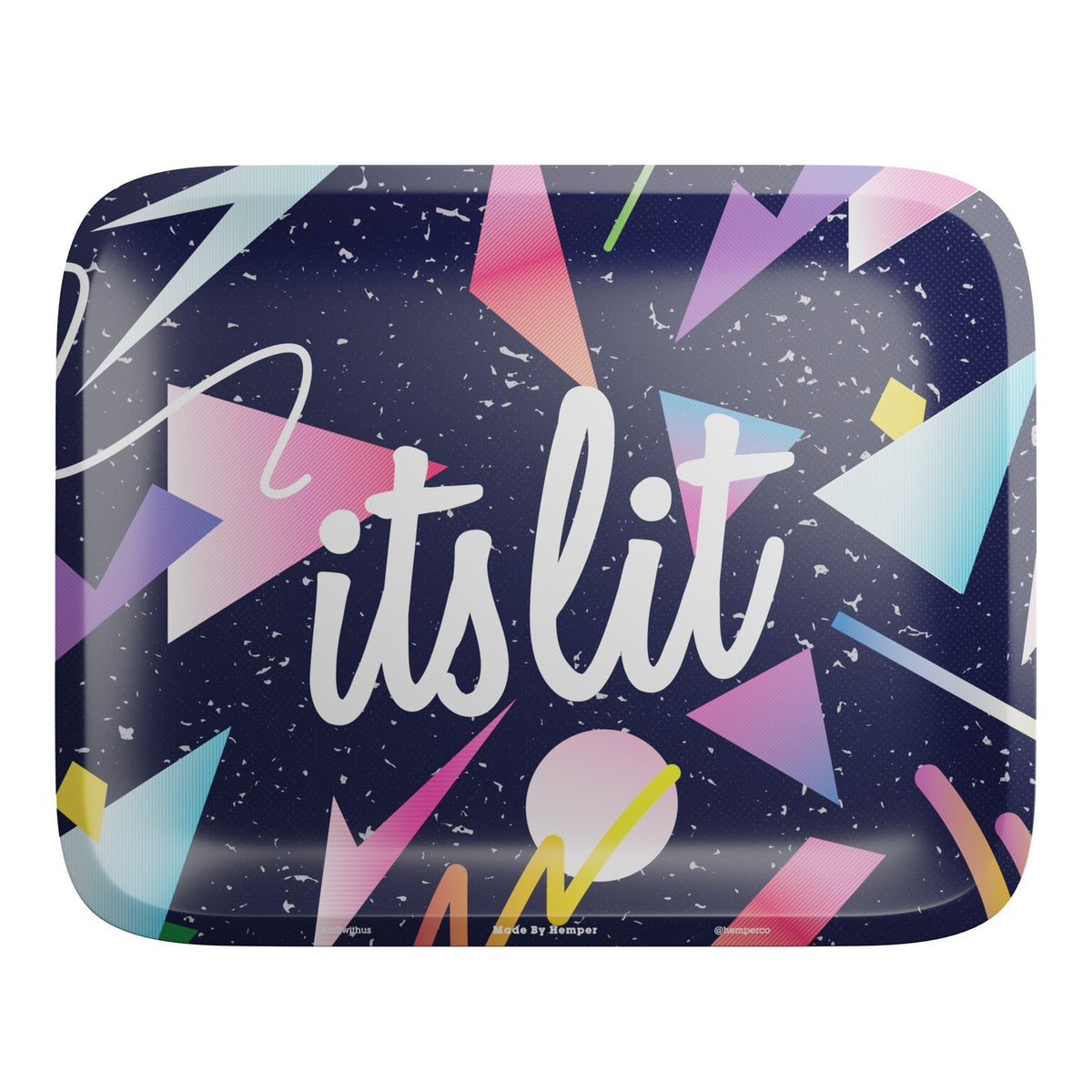 HEMPER  - It's Lit Party Rolling Tray - Discreet Smoker