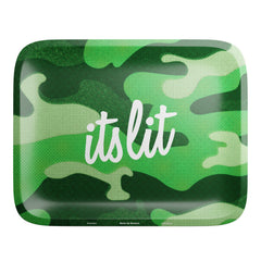 HEMPER  - It's Lit Light Green Camo Rolling Tray