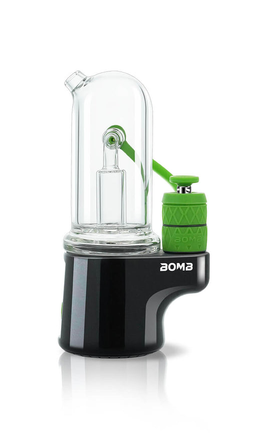 Bomb Erig Aerix - Portable Electric Dab Rig Black - Discreet Smoker