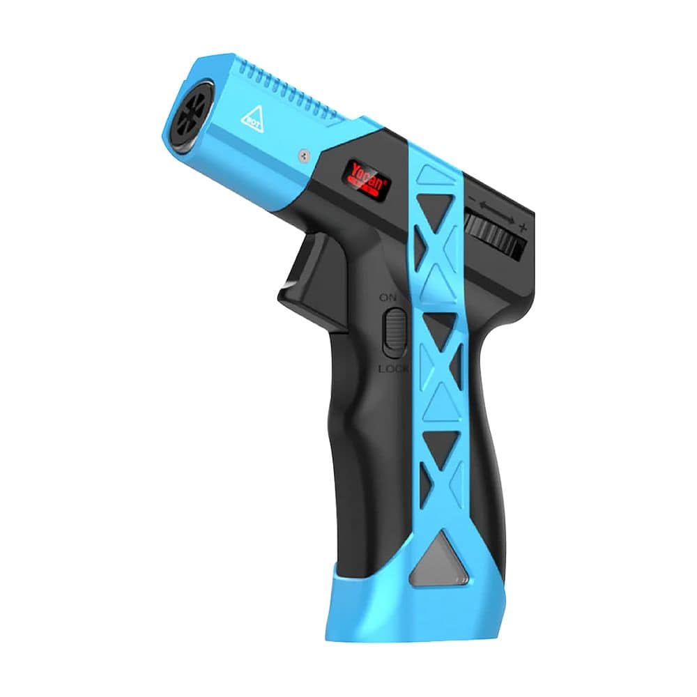 Yocan Red Delta Single Jet Torch Lighter | 6.2" - Discreet Smoker