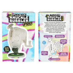 Pulsar Knuckle Bubbler Pro Water Pipe | 6.25" | 14mm F - Discreet Smoker