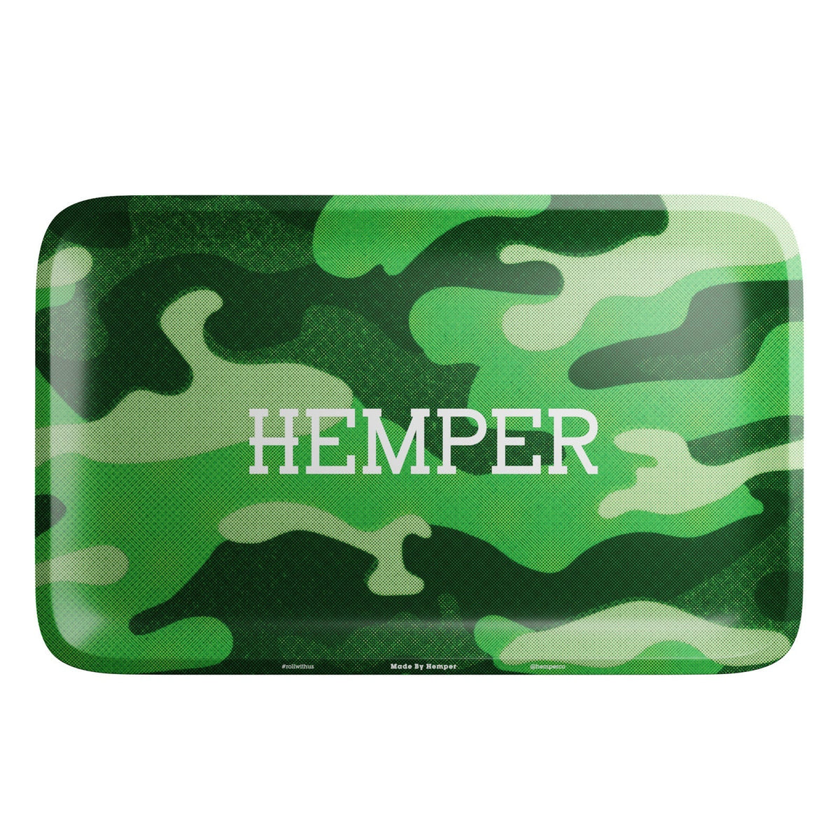 HEMPER - Camouflage Rolling Tray - Discreet Smoker