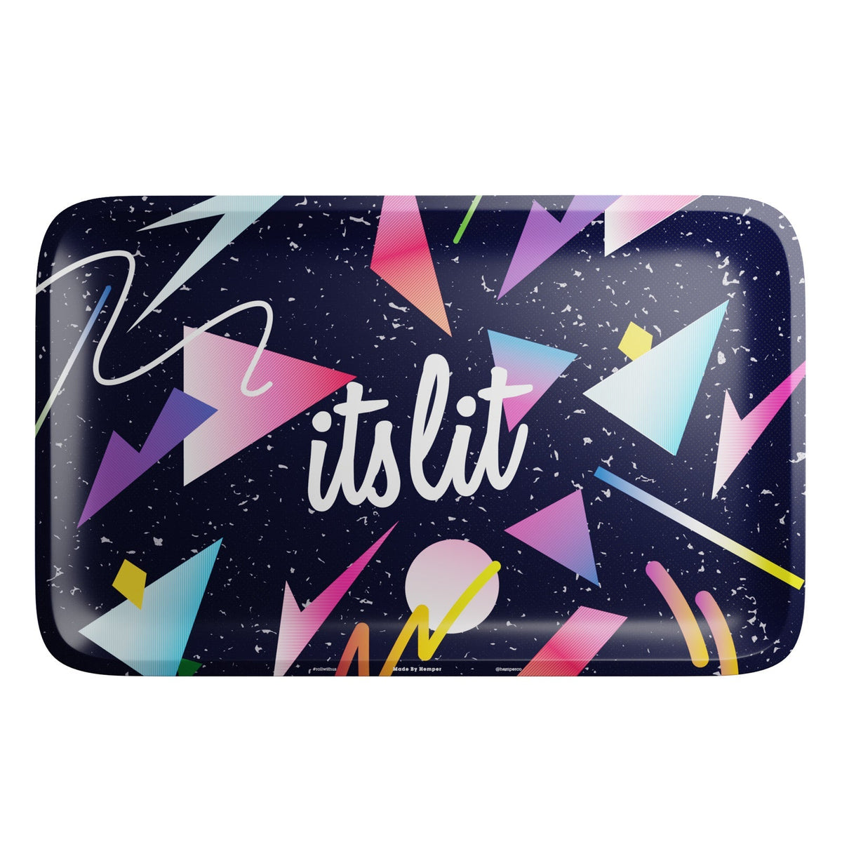 HEMPER  - It's Lit Party Rolling Tray - Discreet Smoker