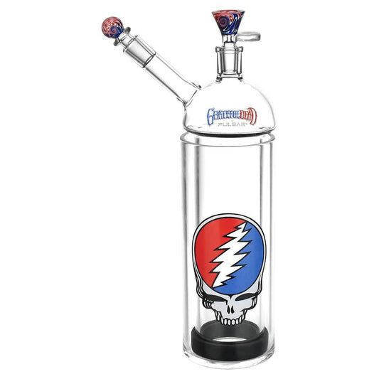 Grateful Dead x Pulsar Glass Gravity Waterpipe - 12.25" / 14mm F - Discreet Smoker
