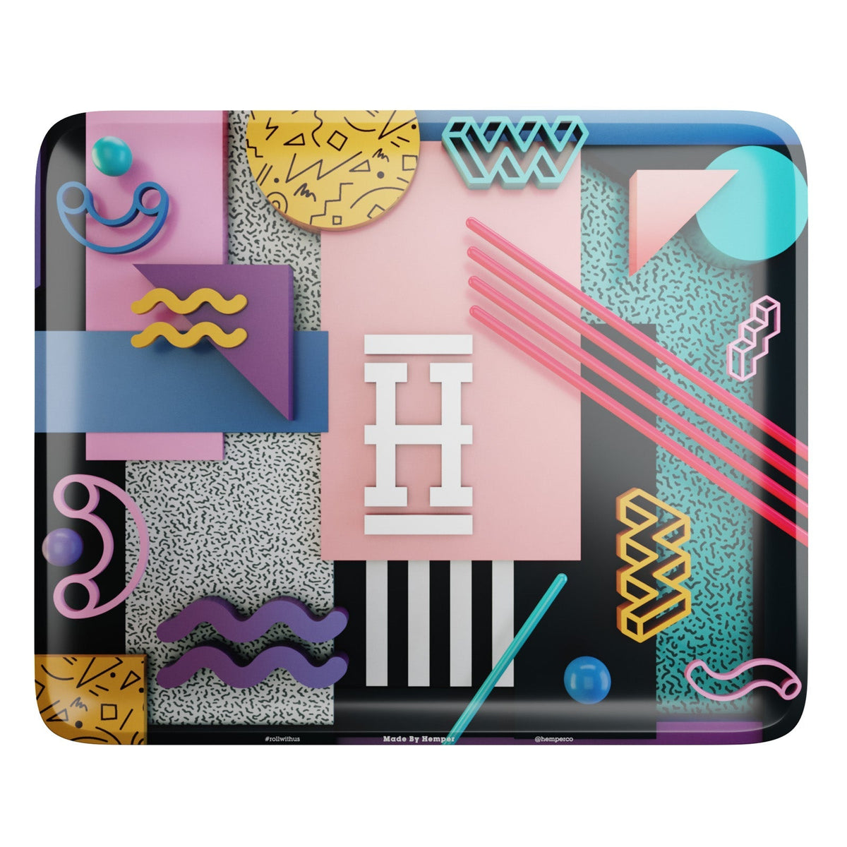 HEMPER  - Party Rolling Tray - Discreet Smoker