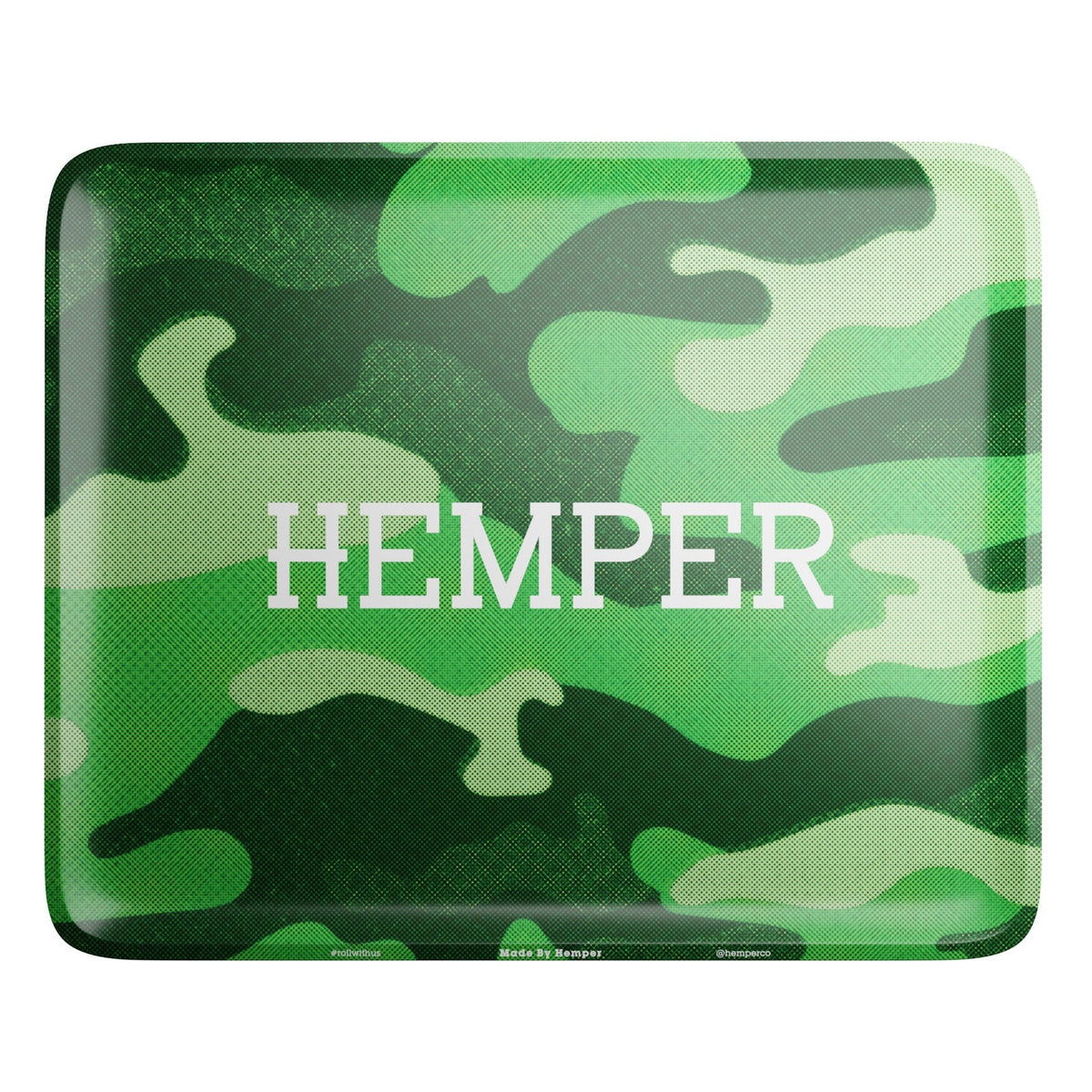 HEMPER - Camouflage Rolling Tray - Discreet Smoker