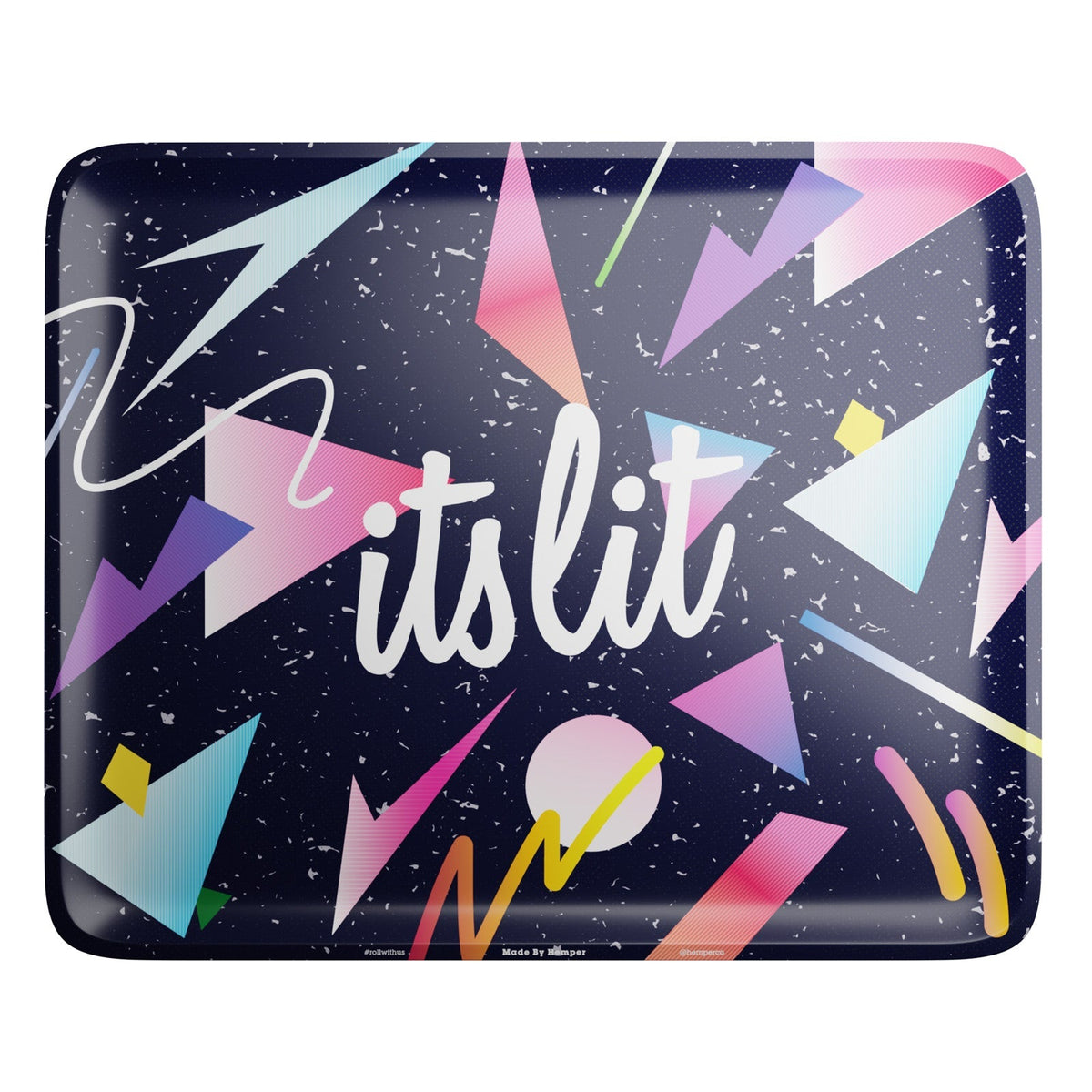 HEMPER  - It's Lit Party Rolling Tray - Discreet Smoker