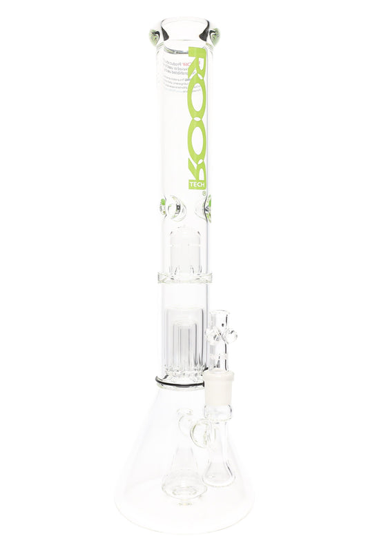 ROOR Tech Stemless Beaker Bong – Multi Percs – 18″ – 5 mm - Discreet Smoker
