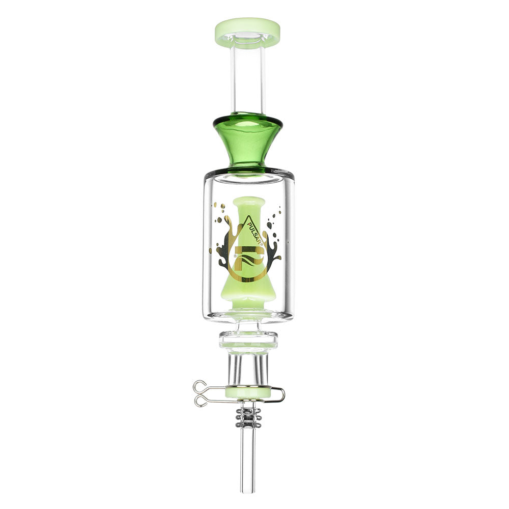 Pulsar Beaker Perc Vapor Vessel 2.0 w/ Quartz Tip | 8.5" | 14mm F - Discreet Smoker