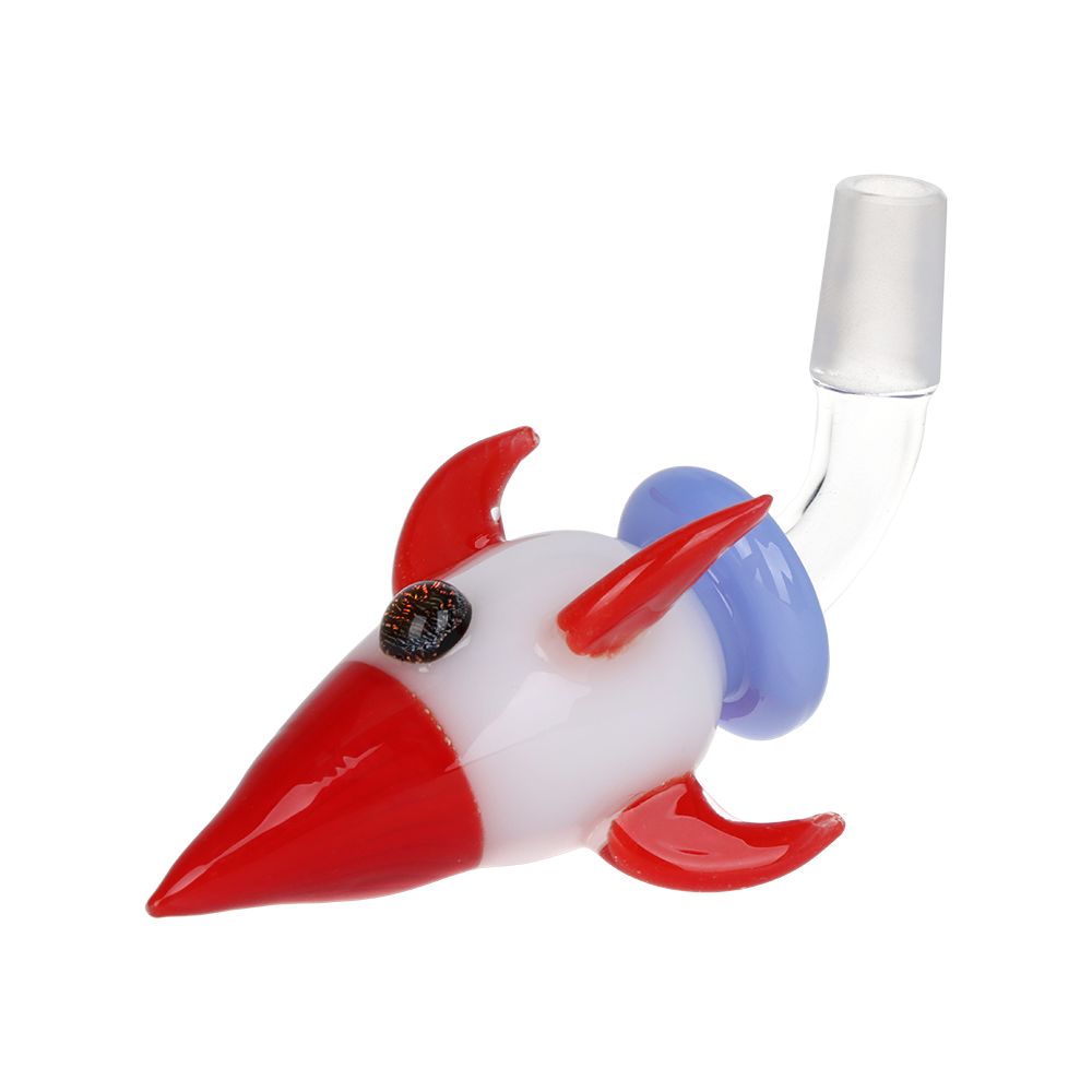 Pulsar Rocketship Glass Water Pipe - 12" / 14mm F - Discreet Smoker