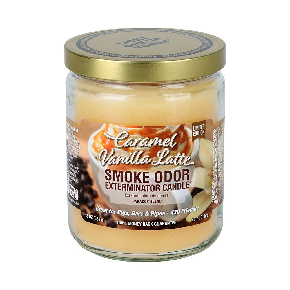 Smoke Odor Exterminator Candle | Warm & Cozy Series 2024 | 13oz - Discreet Smoker