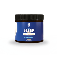 Deep Sleep CBD & Melatonin Infused Gummies - Blue Raspberry 3000MG