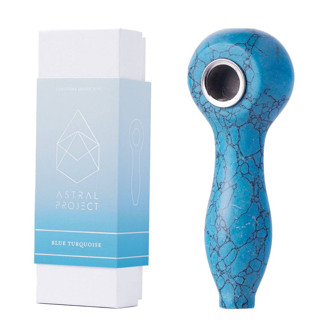 Astral Gemstone Spoon Pipes - Discreet Smoker