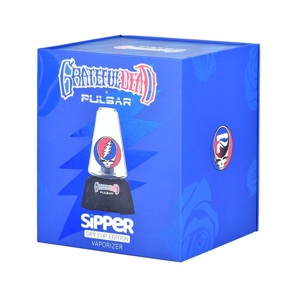 Grateful Dead x Pulsar Sipper Dual Use 510 Vaporizer w/ Dry Cup - Discreet Smoker