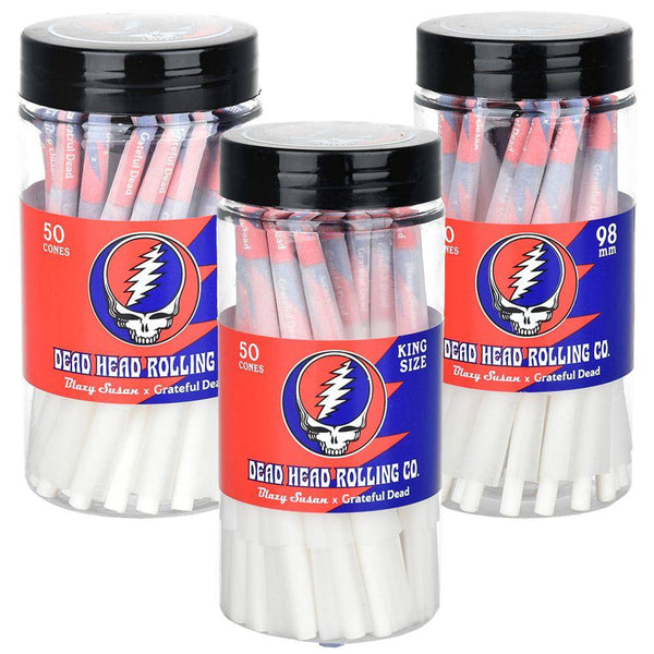 Blazy Susan x Grateful Dead Pre-Rolled Cones | 50ct Jar - Discreet Smoker