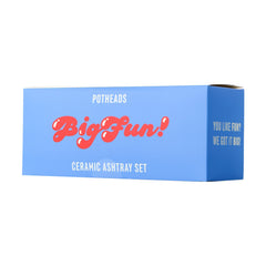 BigFUN! Potheads Ashtray Set - Discreet Smoker