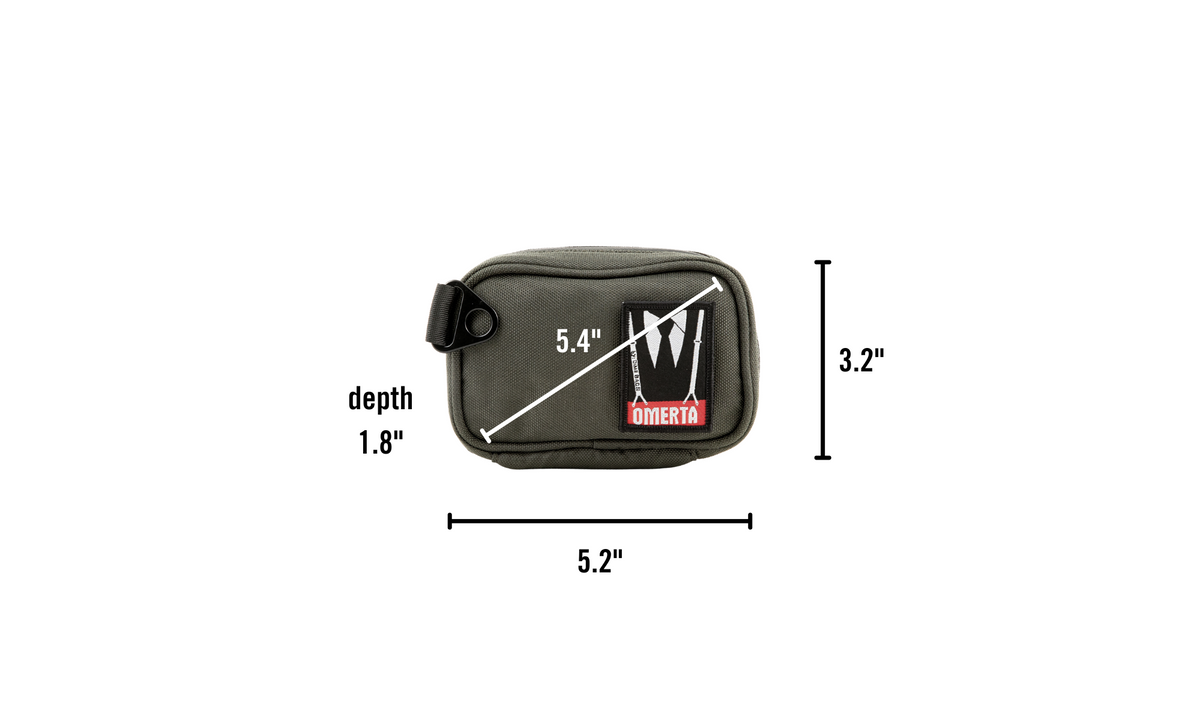 Dime Bags Boss Smell Proof Bag - Discreet Smoker