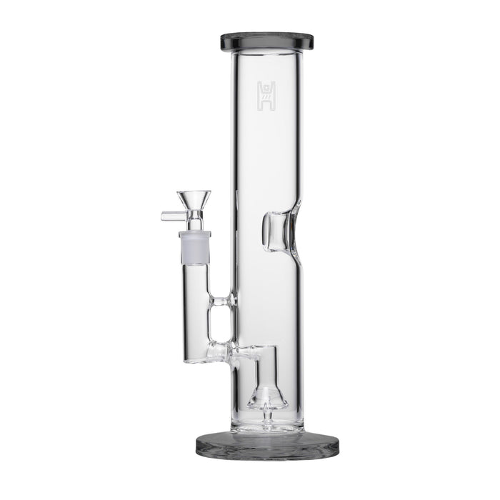 Human Grade 12" Tube Water Pipe, Black