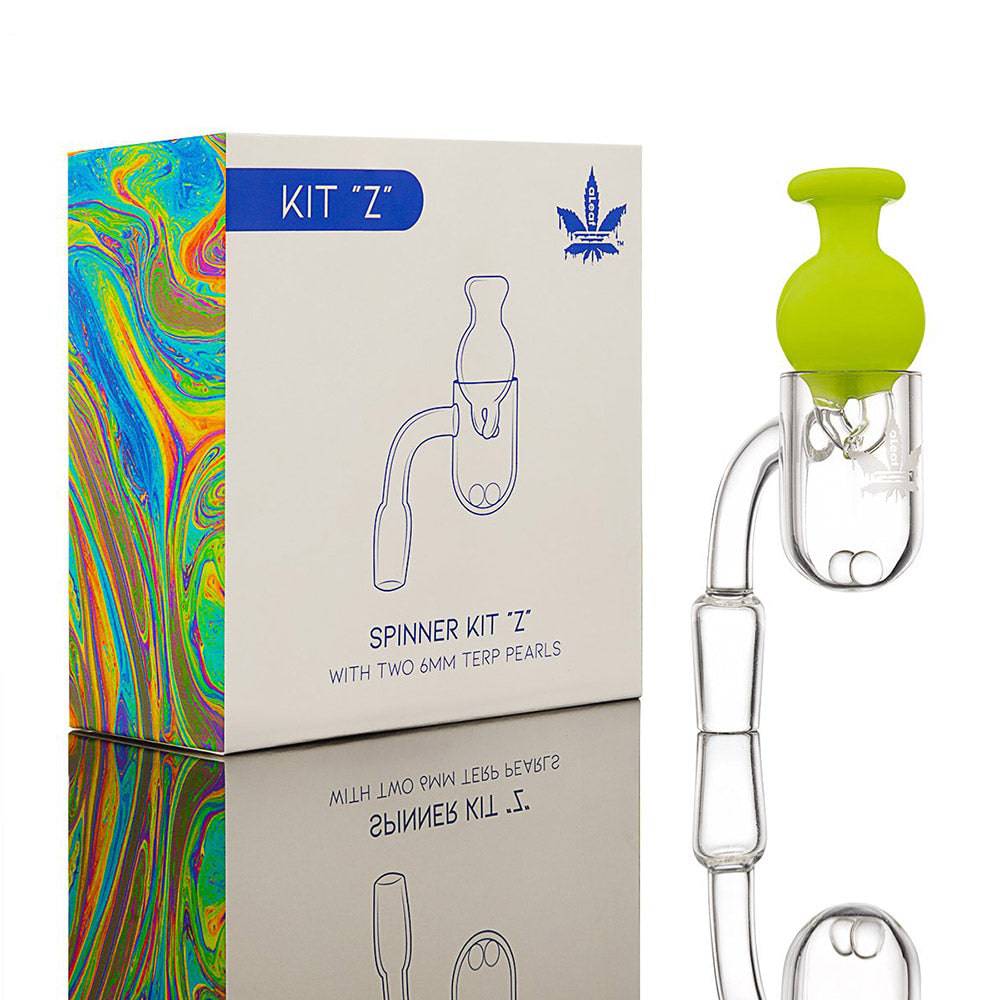 aLeaf Quartz Banger Spinner Kit - Z / 14mm M - Discreet Smoker