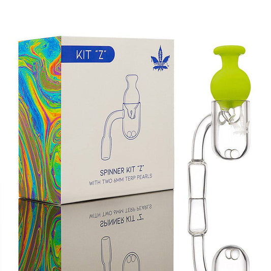 aLeaf Quartz Banger Spinner Kit - Z / 14mm M - Discreet Smoker