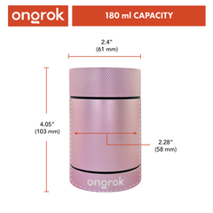 Ongrok Aluminum Metal Storage Jar - Discreet Smoker