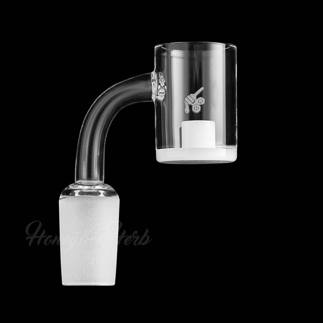 HONEY & MILK CORE REACTOR QUARTZ BANGER - 90° DEGREE | YL - Discreet Smoker