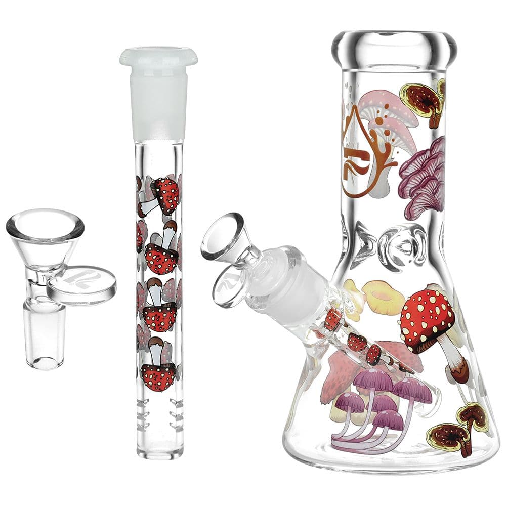 Pulsar Eat Me Design Series Glass Beaker Water Pipe - 7.75" / 14mm F