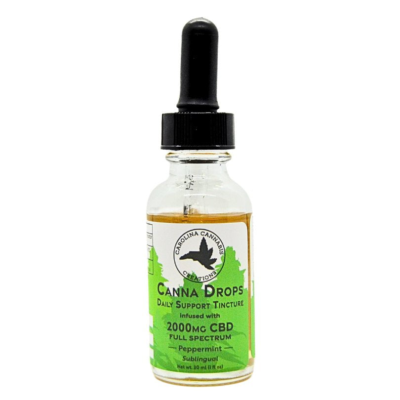 Canna Drops Full Spectrum 2000mg CBD Peppermint