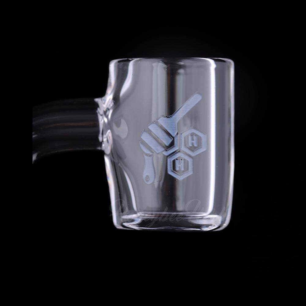 THICK ORIGINAL QUARTZ BANGER - 90° DEGREE | YL - Discreet Smoker