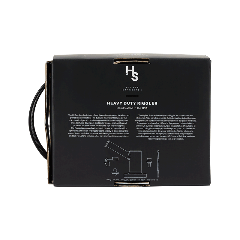 Higher Standards Heavy Duty Riggler - Discreet Smoker