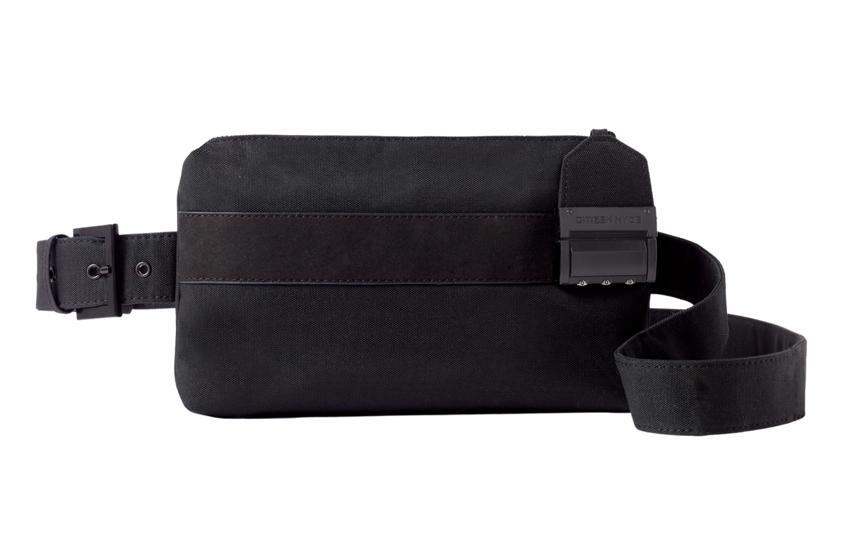 Citizen Hyde Lockable, Odor Resistant Belt Bag, The Marley - Discreet Smoker