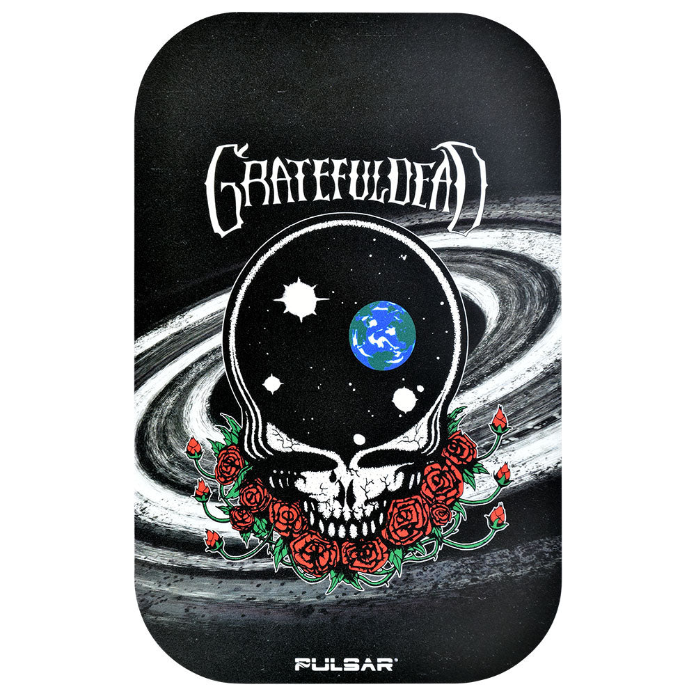 Grateful Dead x Pulsar Rolling Tray Kit | 11"x7" | Space Your Face - Discreet Smoker