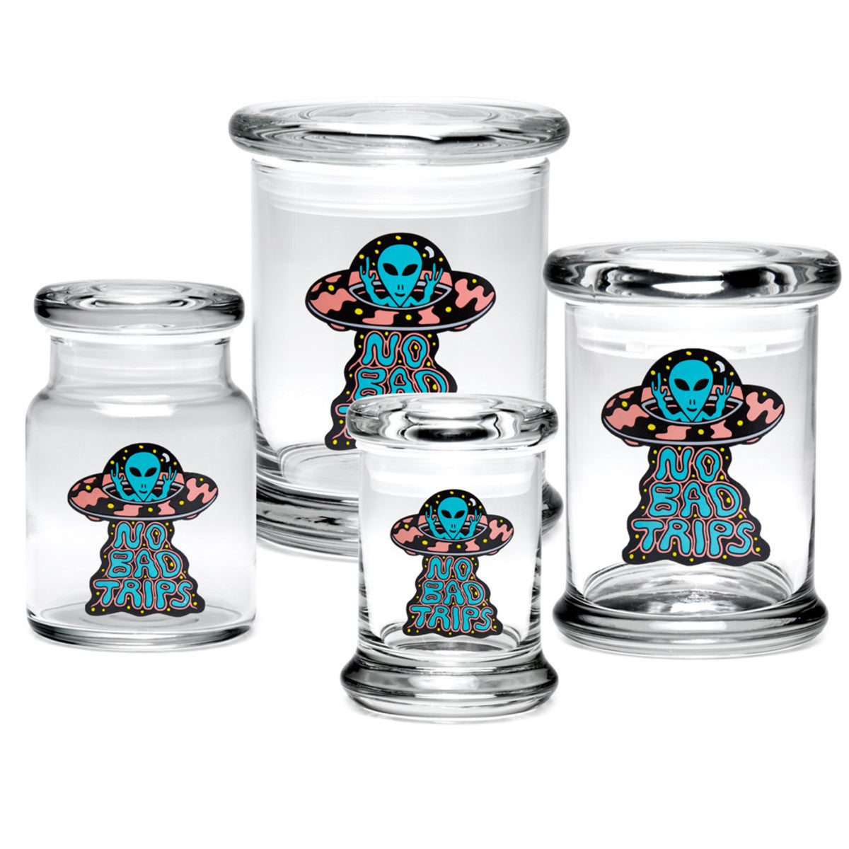 420 Science x Killer Acid Pop Top Jar - No Bad Trips - Discreet Smoker