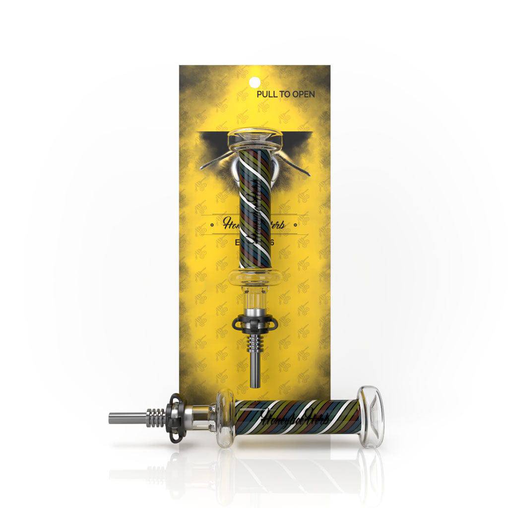 CANDY STRIPPED NECTAR COLLECTOR - Discreet Smoker