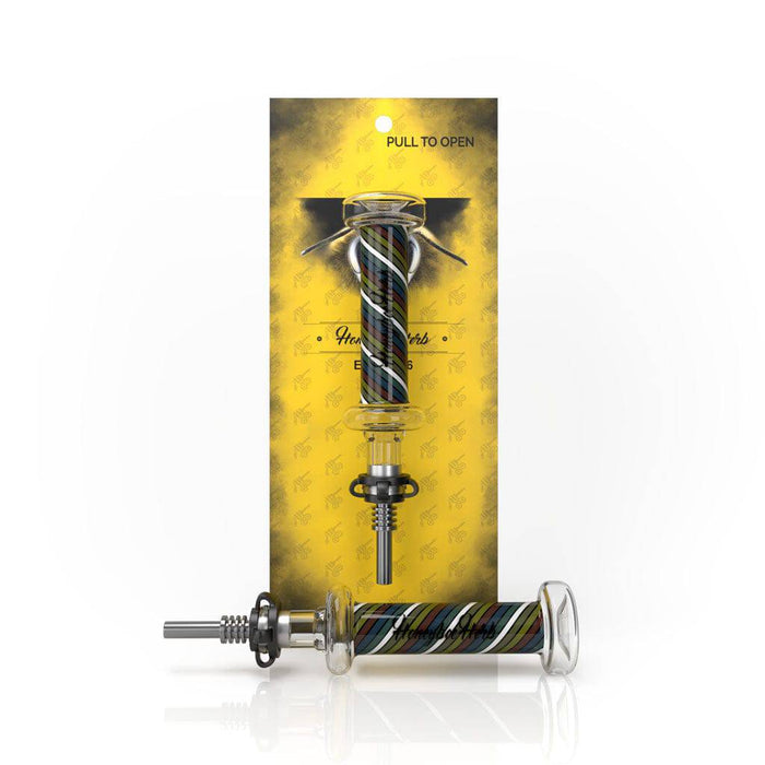 CANDY STRIPPED NECTAR COLLECTOR, Black