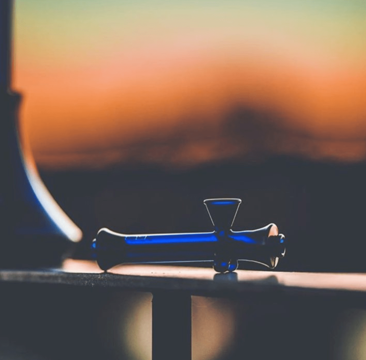 Jane West Cobalt Steamroller - Discreet Smoker